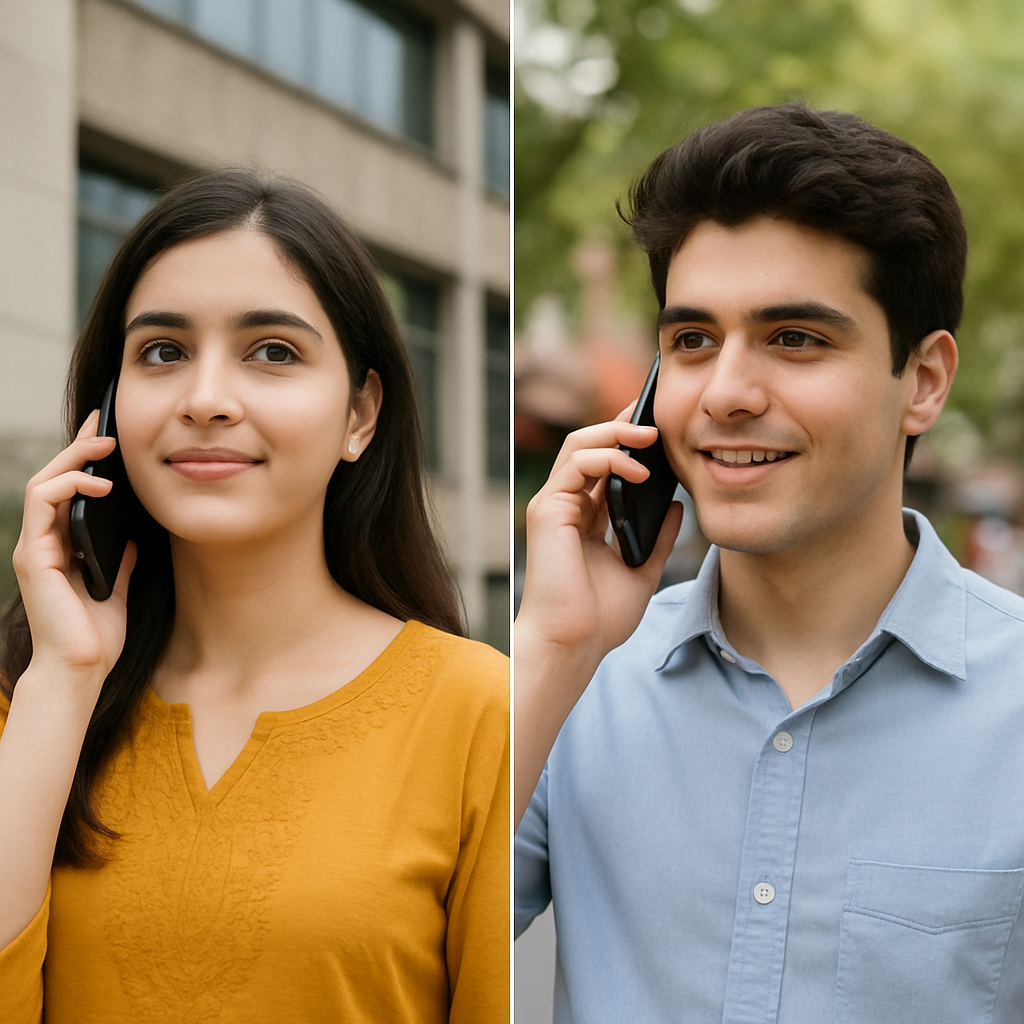 Crystal clear calls on BharatChat